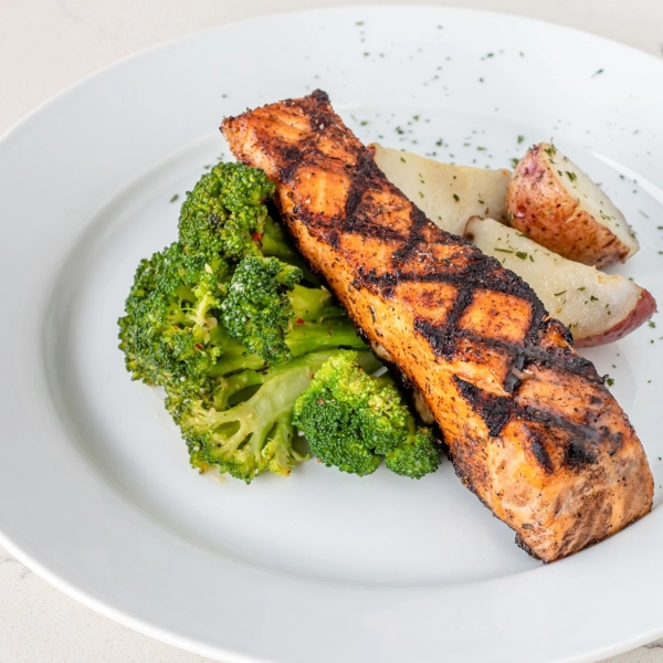 How to grill salmon