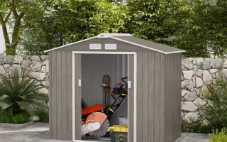 how to organise your shed