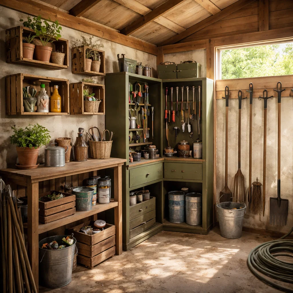How to Organise Your Garden Shed: Maximising Space, Aesthetics, and ...