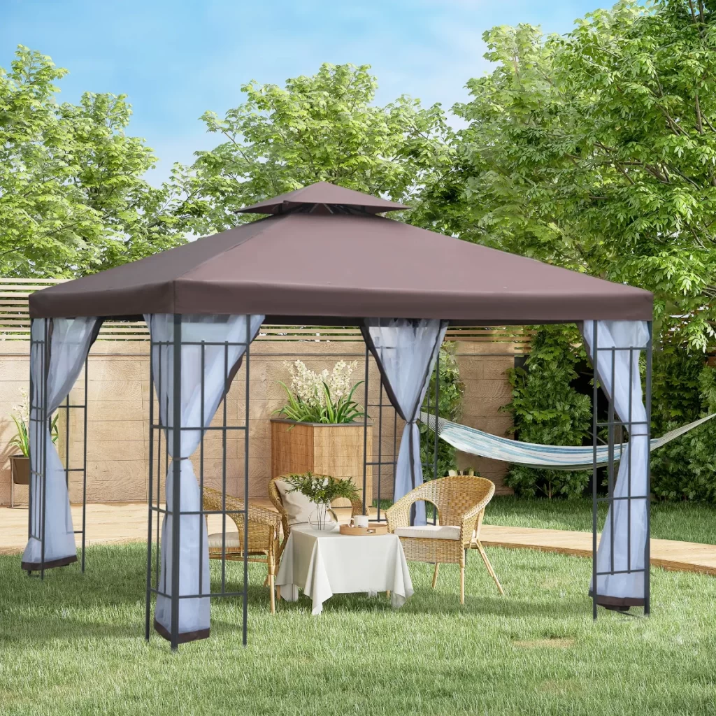 Outsunny 3 x 3m Patio Gazebo