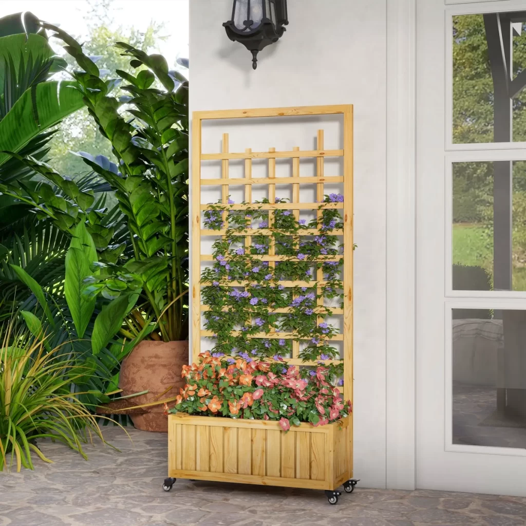 Outsunny Vertical Garden with Wheels
