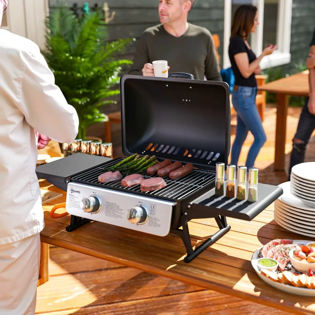 gas grill