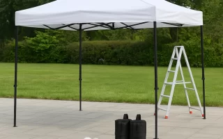 How to put up a gazebo