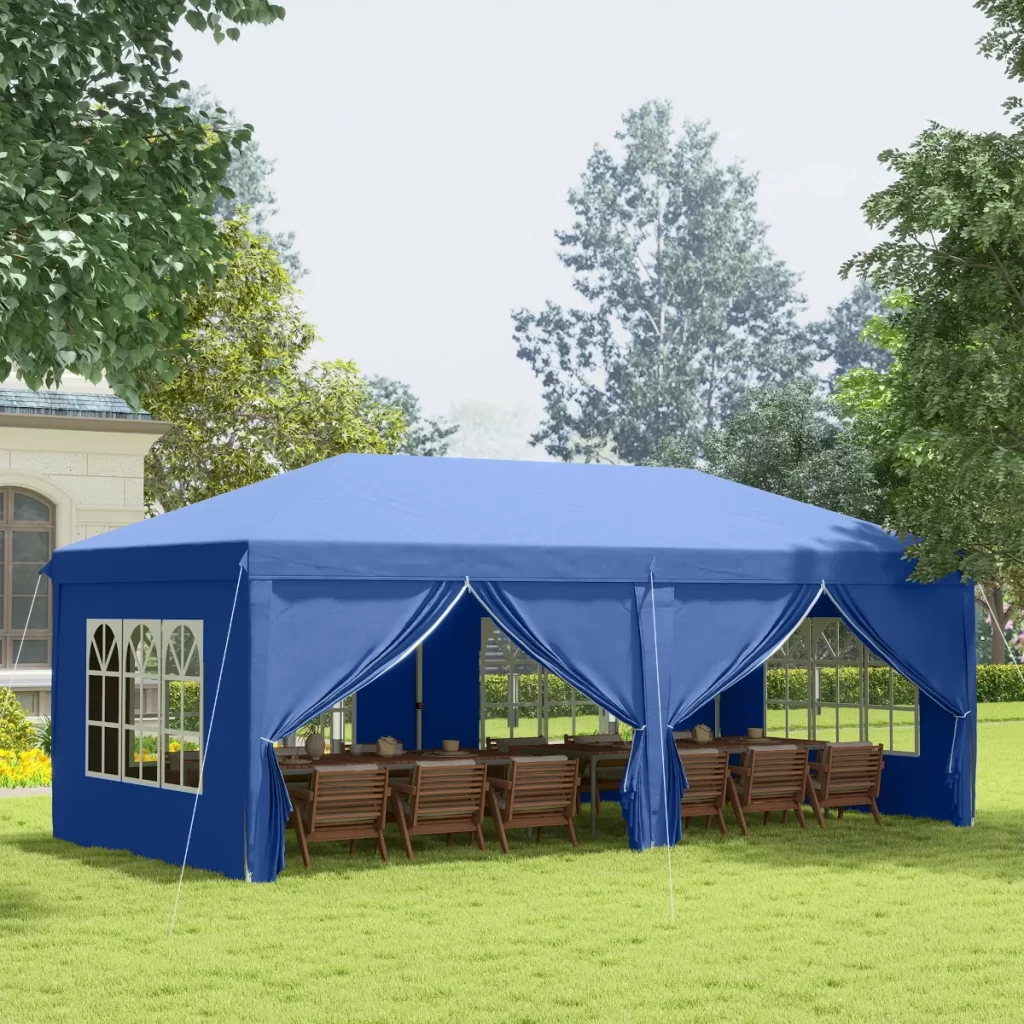 Outsunny 3 x 6 m Garden Pop Up Gazebo 