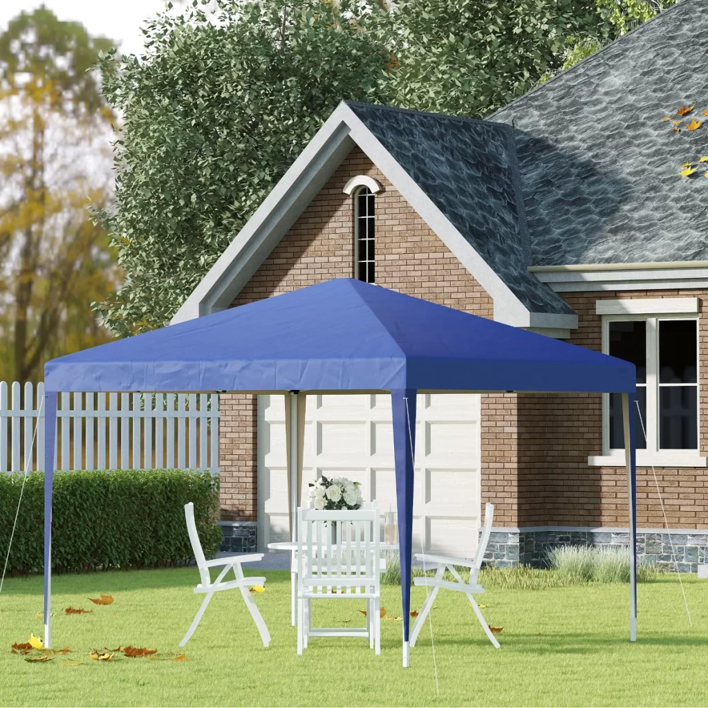 Outsunny Garden Pop Up Gazebo Marquee Party Tent Canopy 