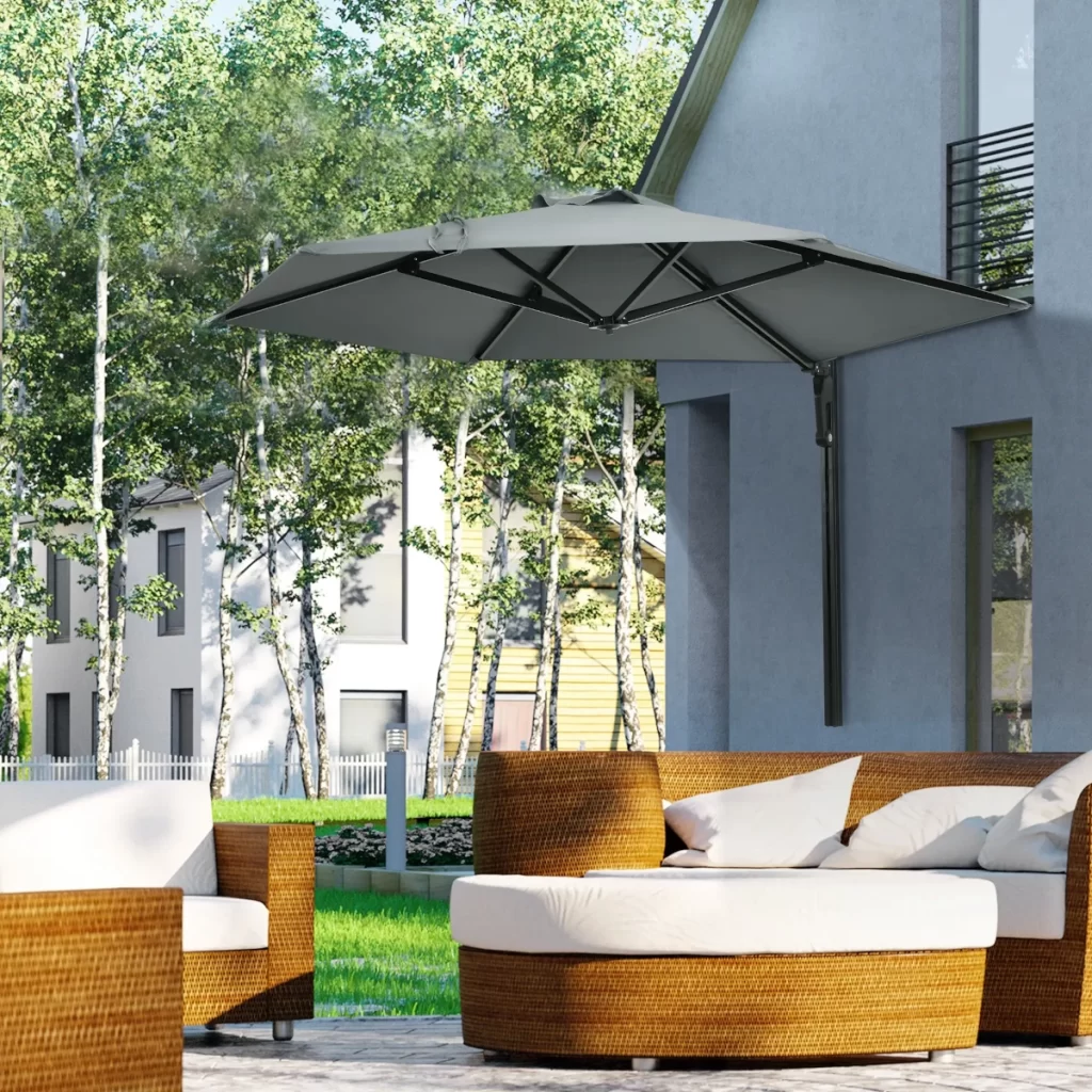 Fixed Cantilever Parasols