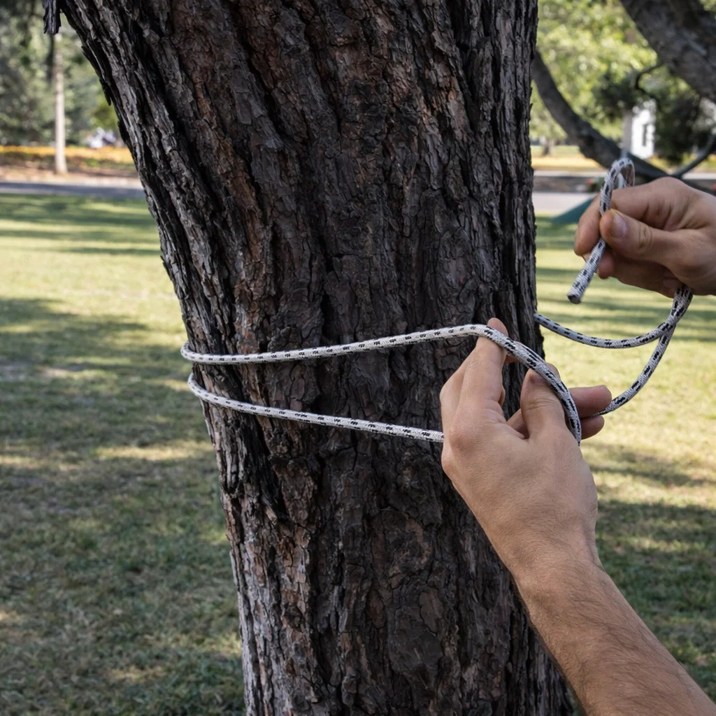 Methods To Wrap Rope How to Hang a Hammock from a Tree : Complete Guide - Aosom