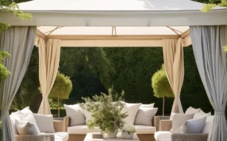 How to build a wooden gazebo
