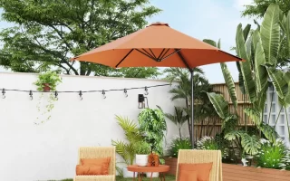 How to choose a cantilever parasol