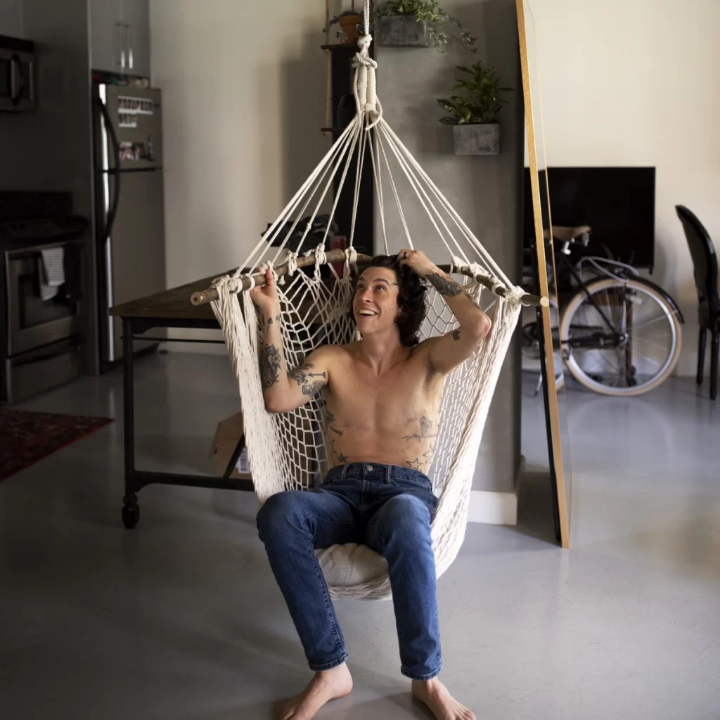 Hang a Hammock Chair Indoors