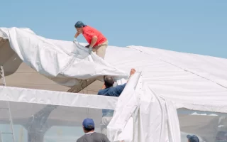 How to take down a gazebo