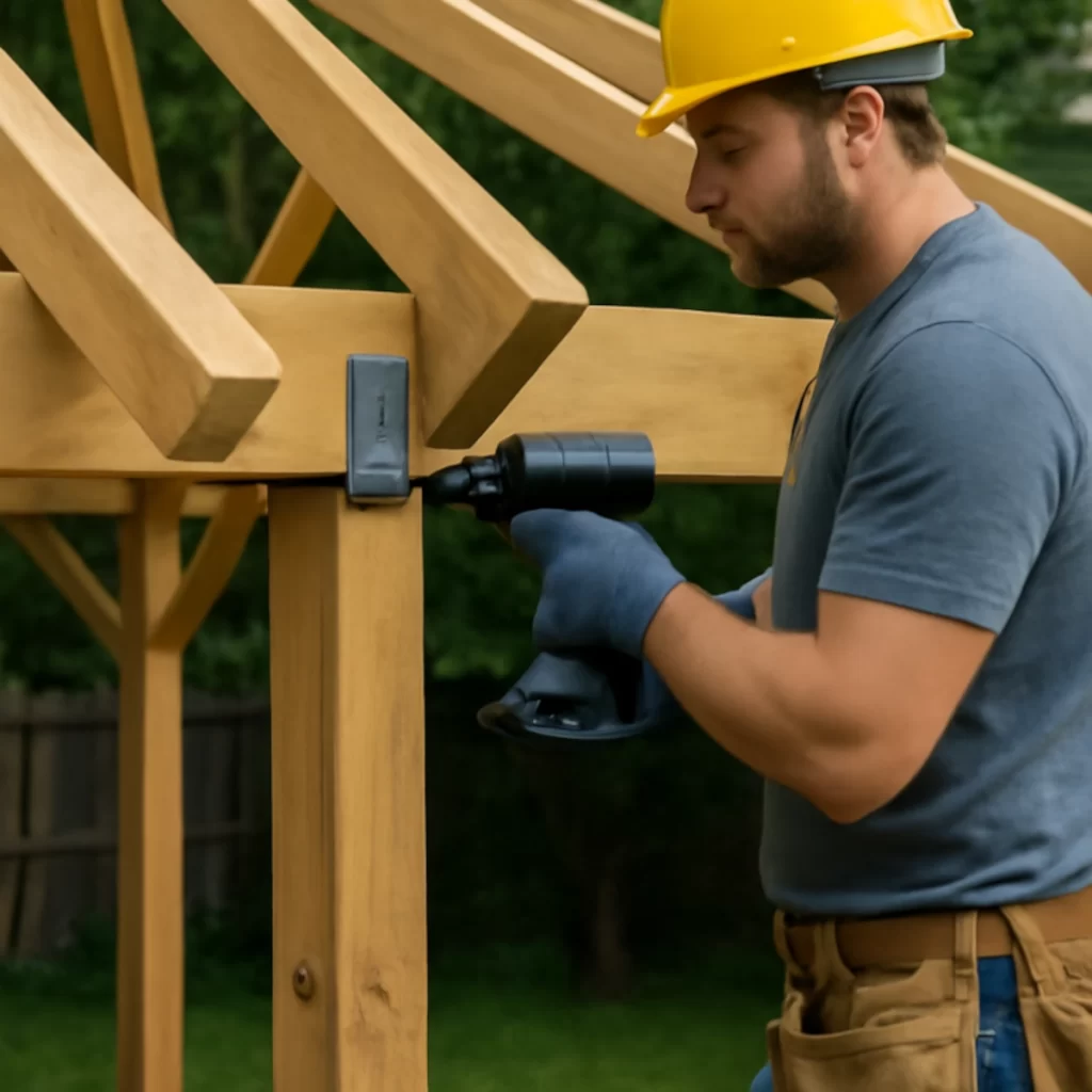 Installing Rafters and Roof Supports