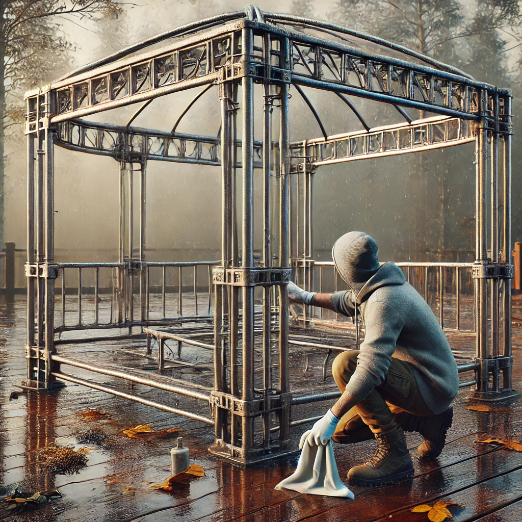 metal gazebo