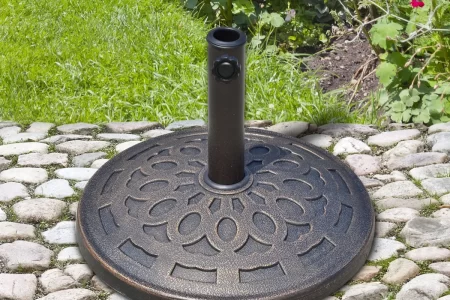 Outsunny 14kg Round Garden Parasol Base