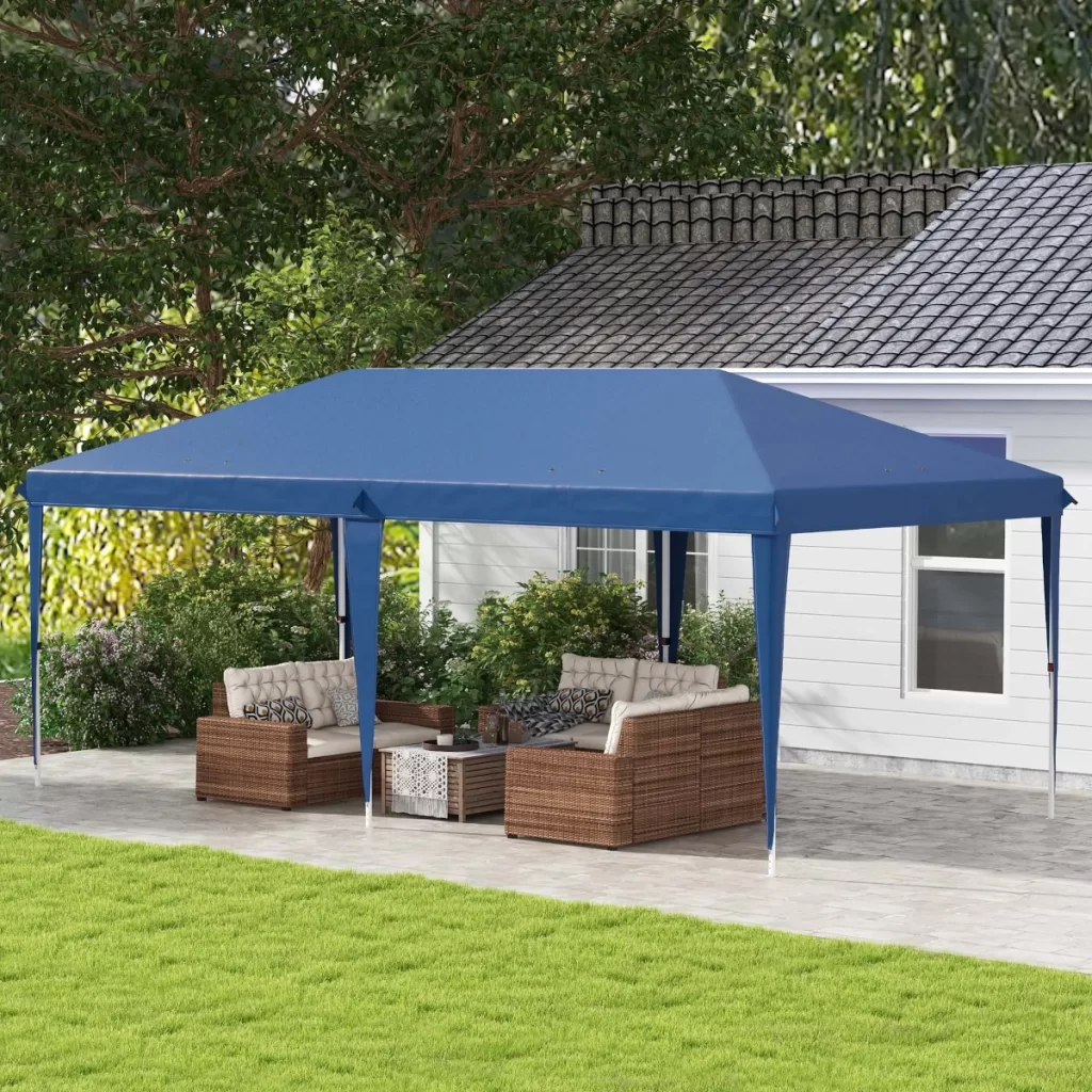 Outsunny 6 x 3(m) Garden Large Gazebo Canopy