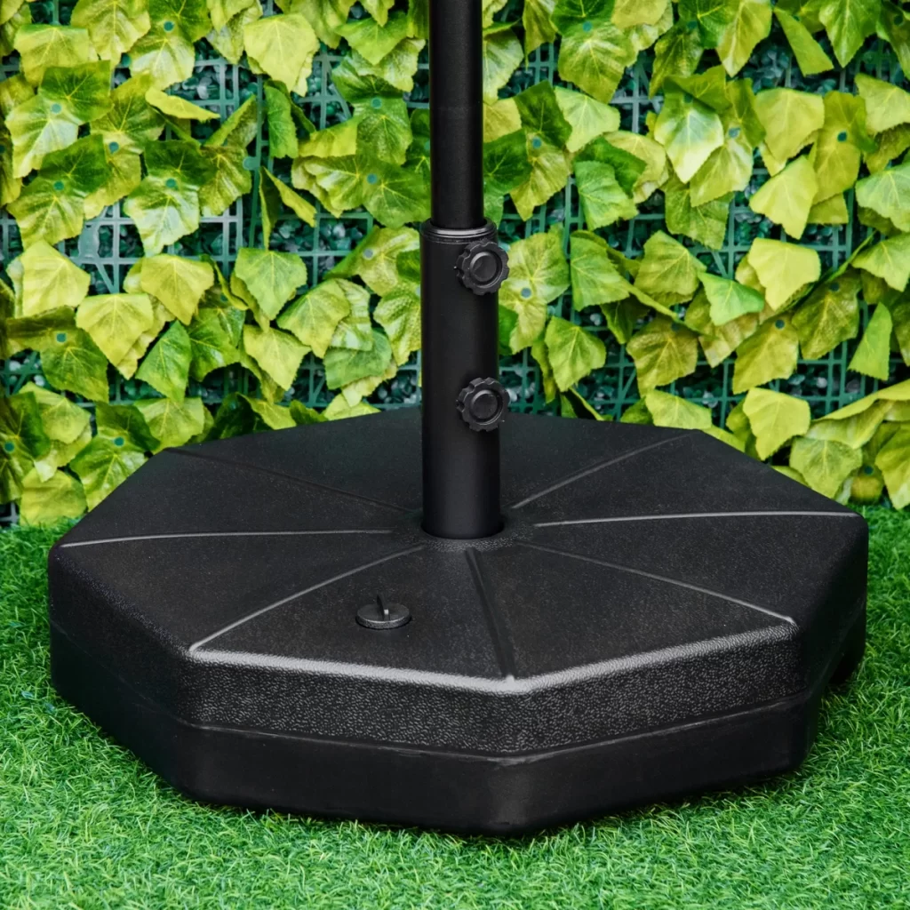 Outsunny Octagonal Garden Parasol Base Holder