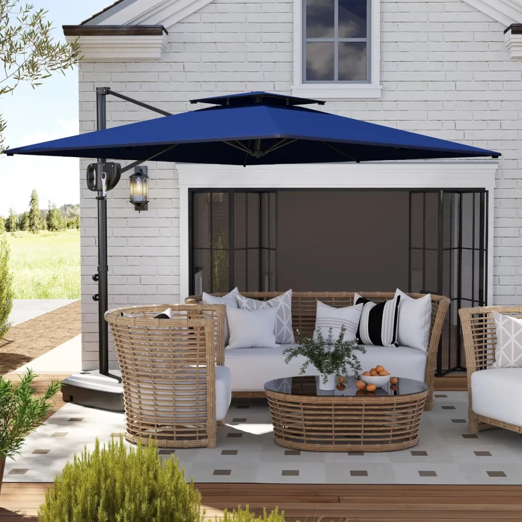 Rotating Cantilever Parasols