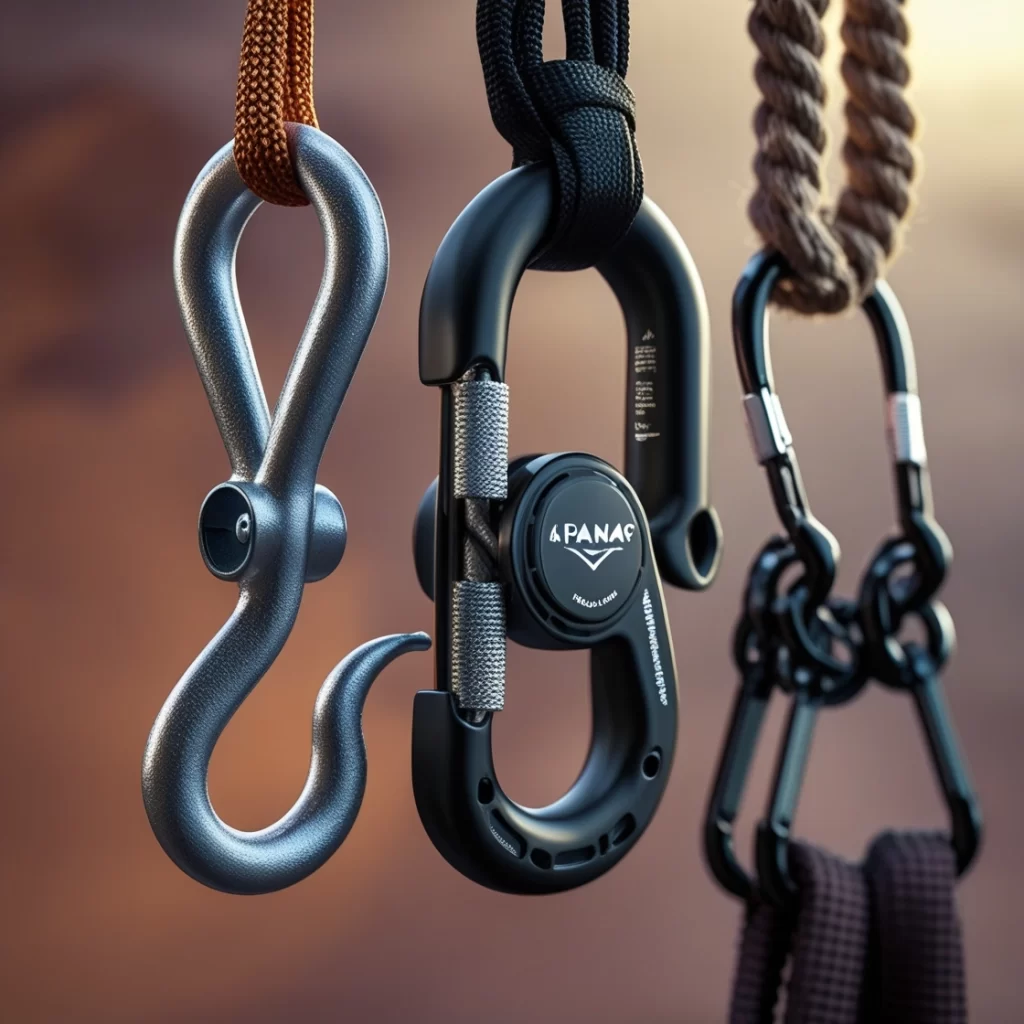 S-Hooks, Carabiners, or Hanging Kits