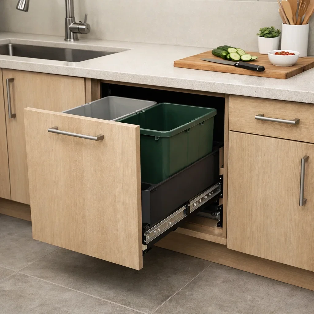 Where to Put a Dustbin in Your Kitchen for Best Results - Aosom