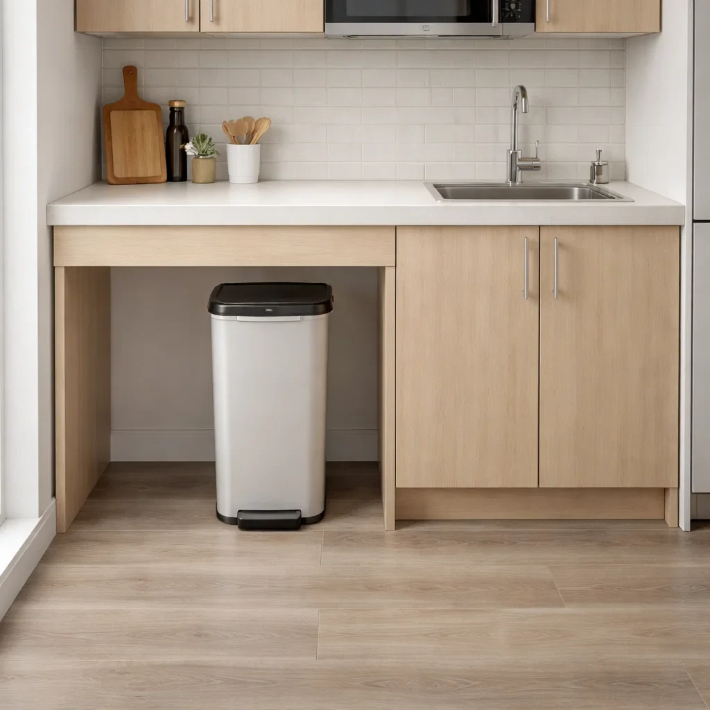 Where to Put a Dustbin in Your Kitchen for Best Results - Aosom