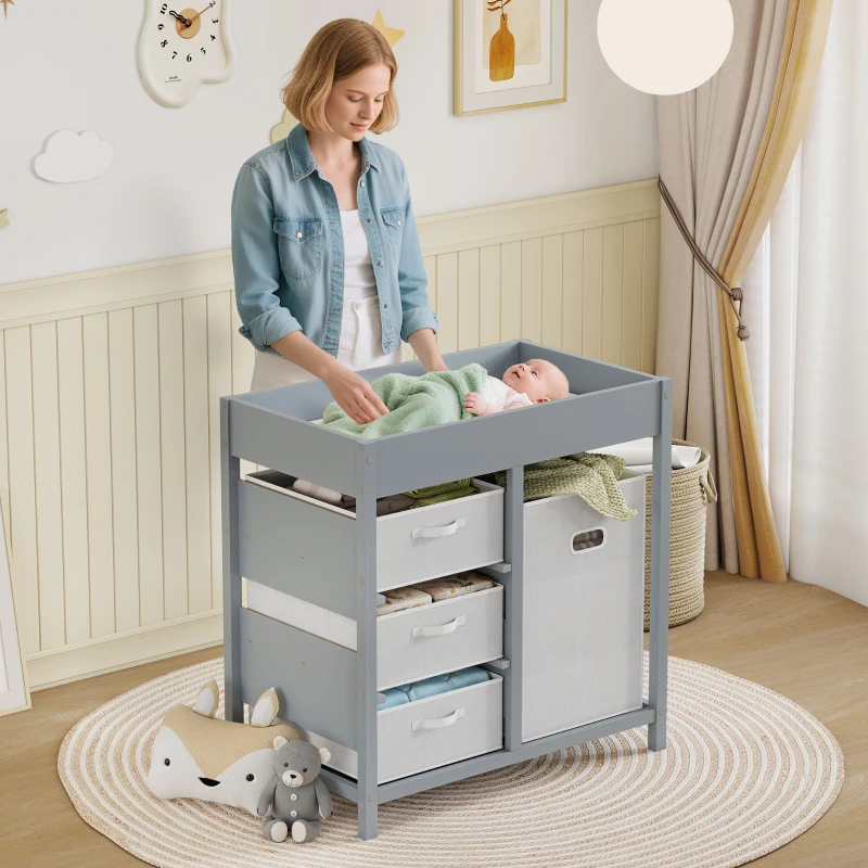 What to Look for in a Changing Table for Your Baby - Aosom