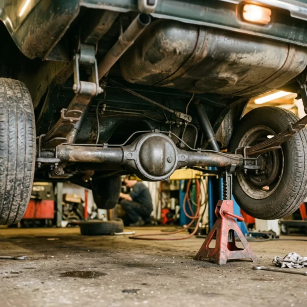 Where to Place Axle Stands on Your Car: Every Safe Point Explained - Aosom