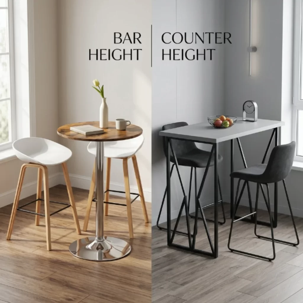 Bar Height vs Counter Height Table: Which One Actually Fits Your Home ...