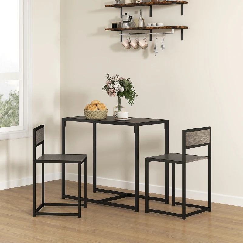 HOMCOM-Dining-Table-and-Chairs-Set-for-2-Compact-Grey-Industrial-Set.webp